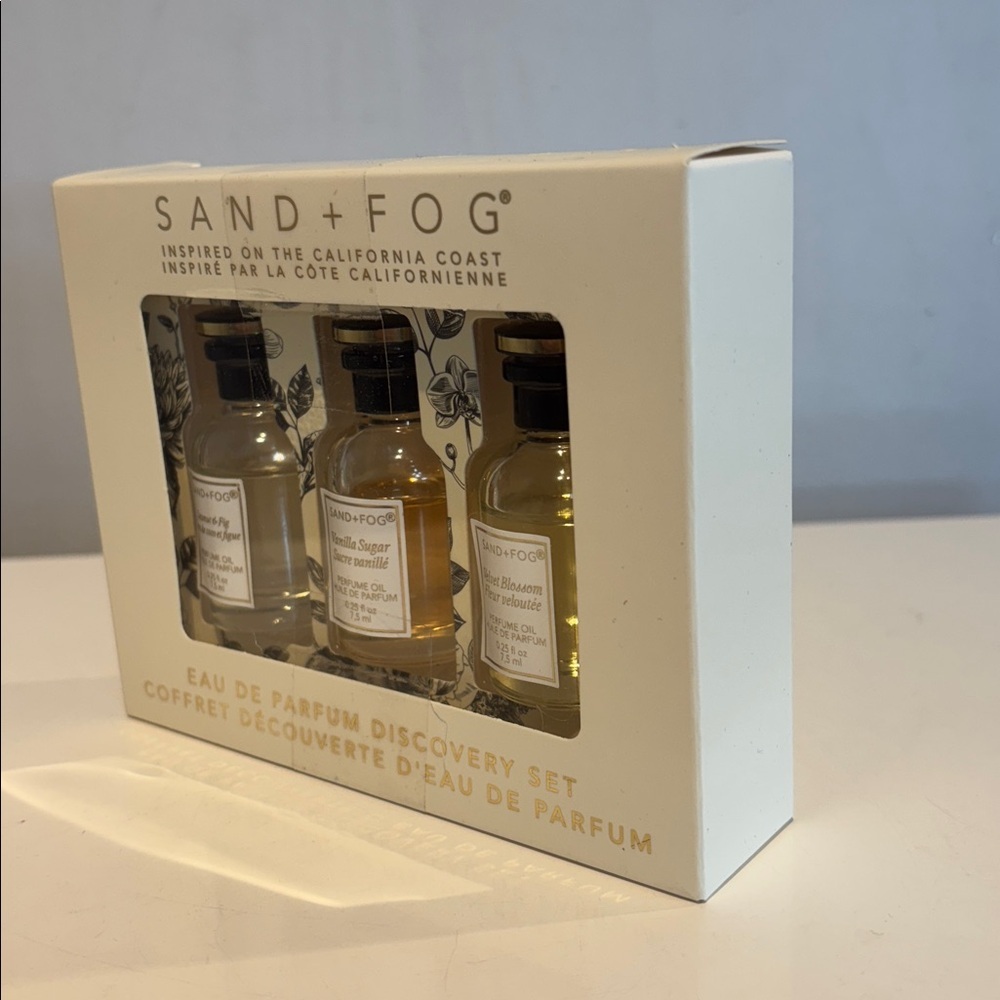 Sand + Fog Eau de Parfum Discovery Set of 3 oil rollers BNIB - Picture 7 of 10